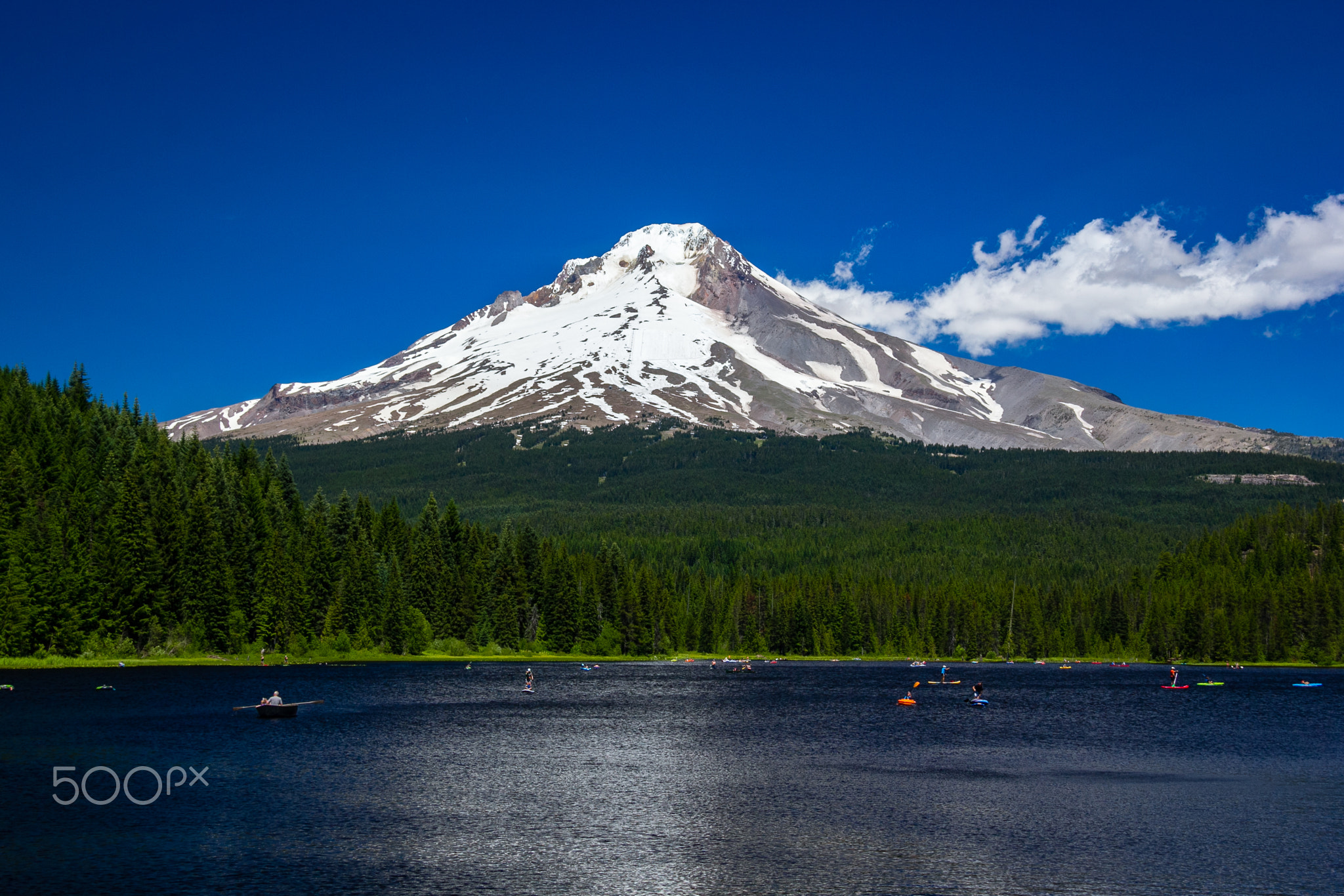Trillium Lake and Mount Hood
