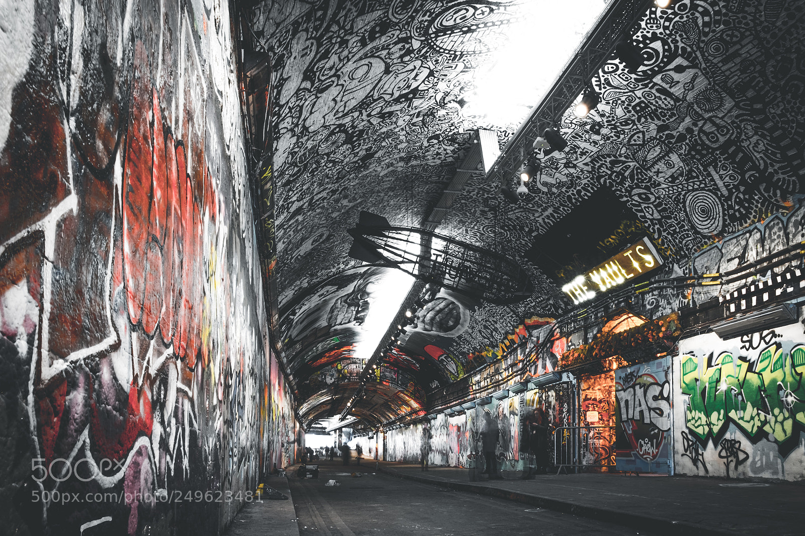 Fujifilm X-T10 sample photo. Leake street tunnel photography