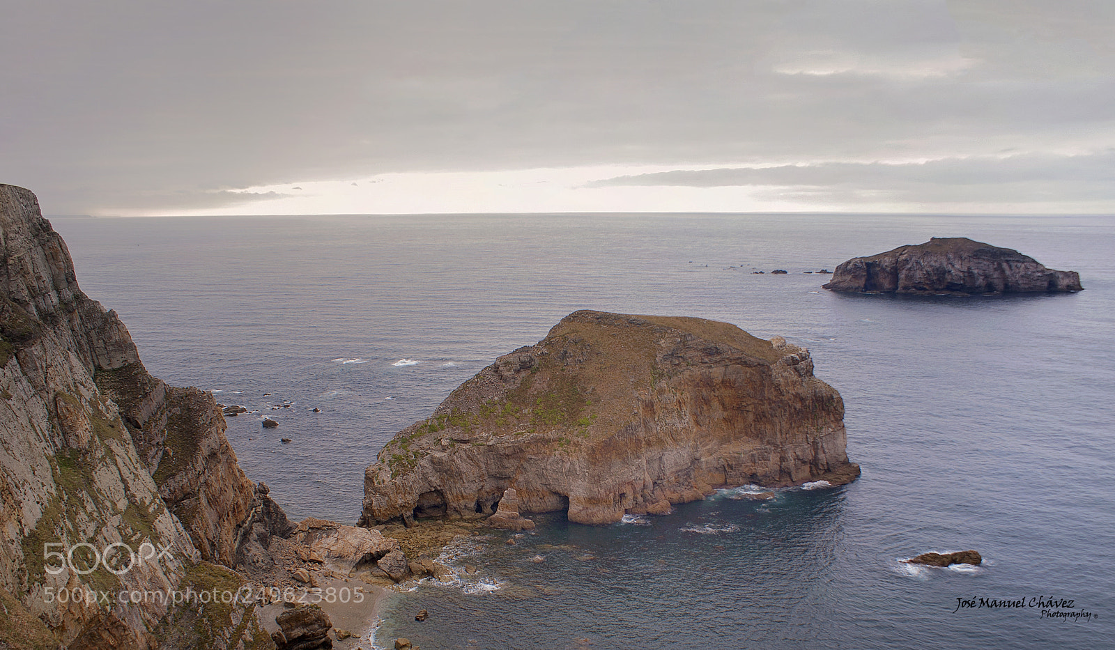 Sony Alpha DSLR-A200 sample photo. Cantabrian sea (asturias, spain) photography