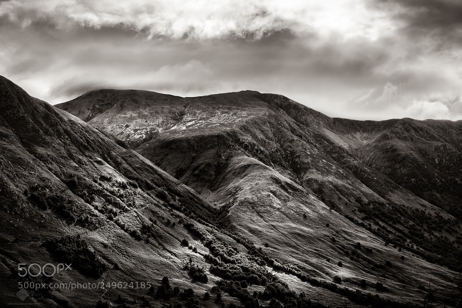 Nikon D7100 sample photo. The slopes of ben photography