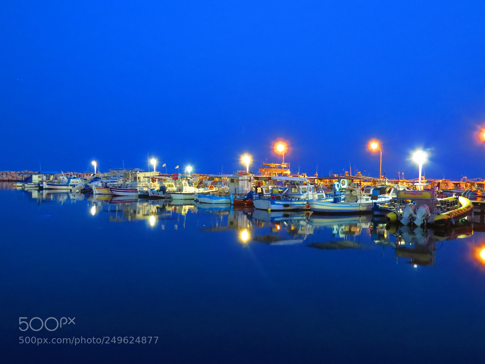 Canon PowerShot SX50 HS sample photo. Blue night at psarolimano photography