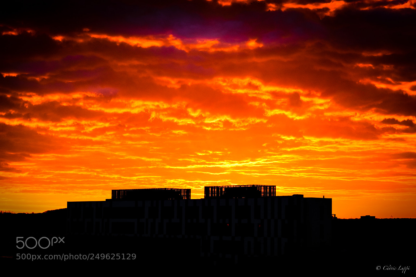 Nikon D5500 sample photo. Fire sky photography