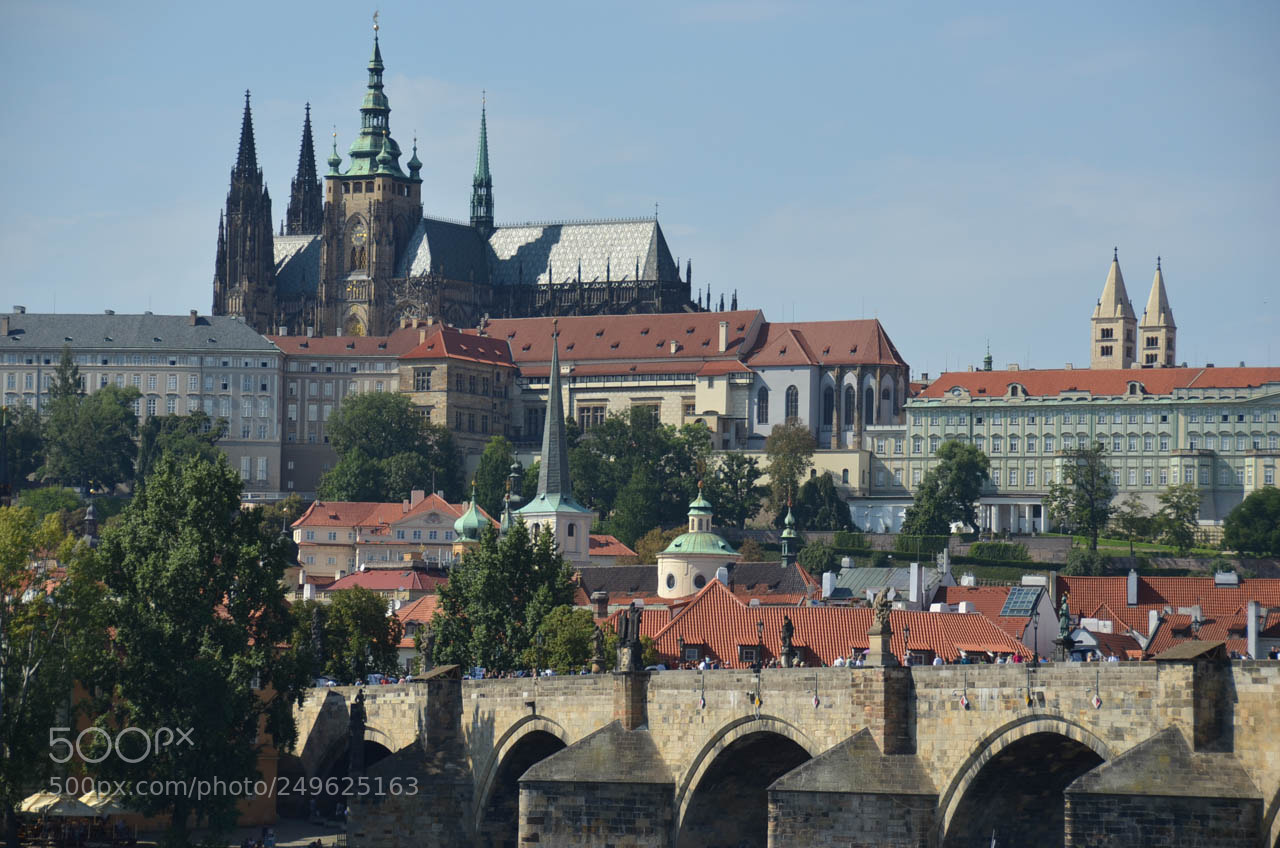 Nikon D5100 sample photo. Prague castle photography