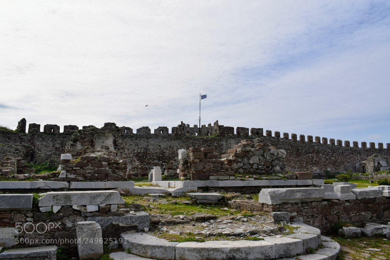 Nikon D5300 sample photo. The castle of mytilini photography