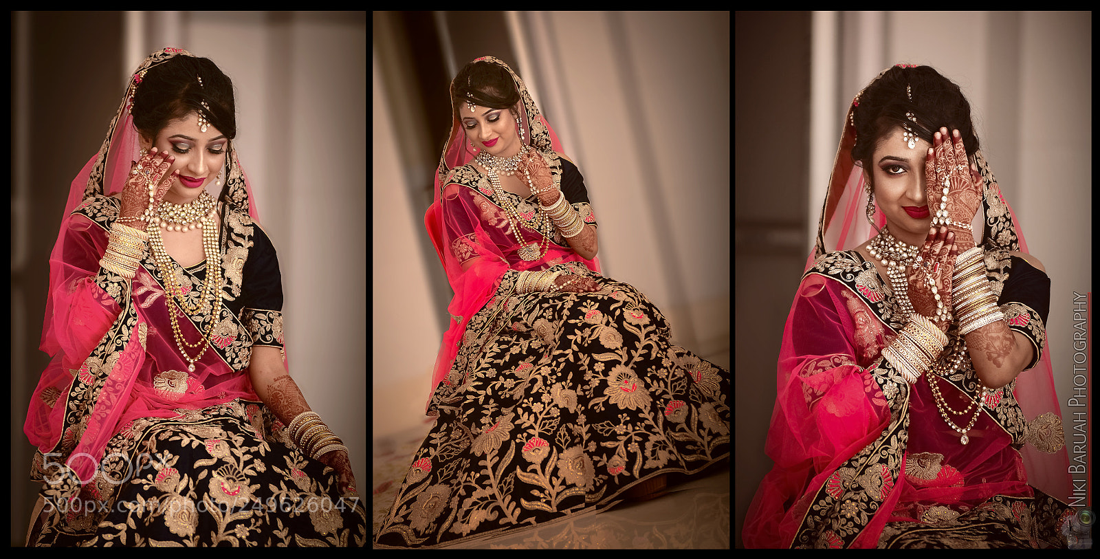 Nikon D7000 sample photo. Her bridal collage photography