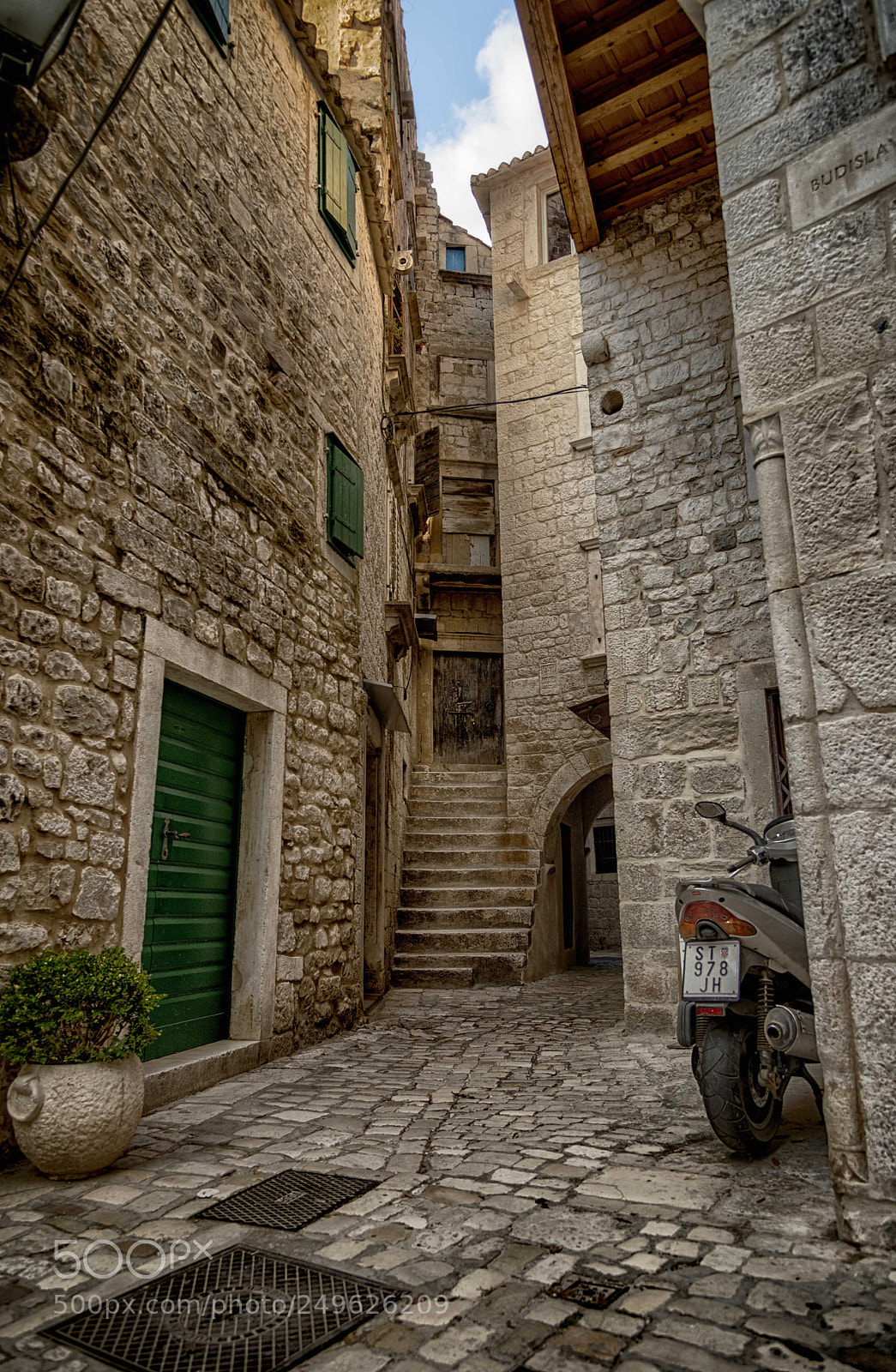 Nikon D800 sample photo. Trogir sreet... photography