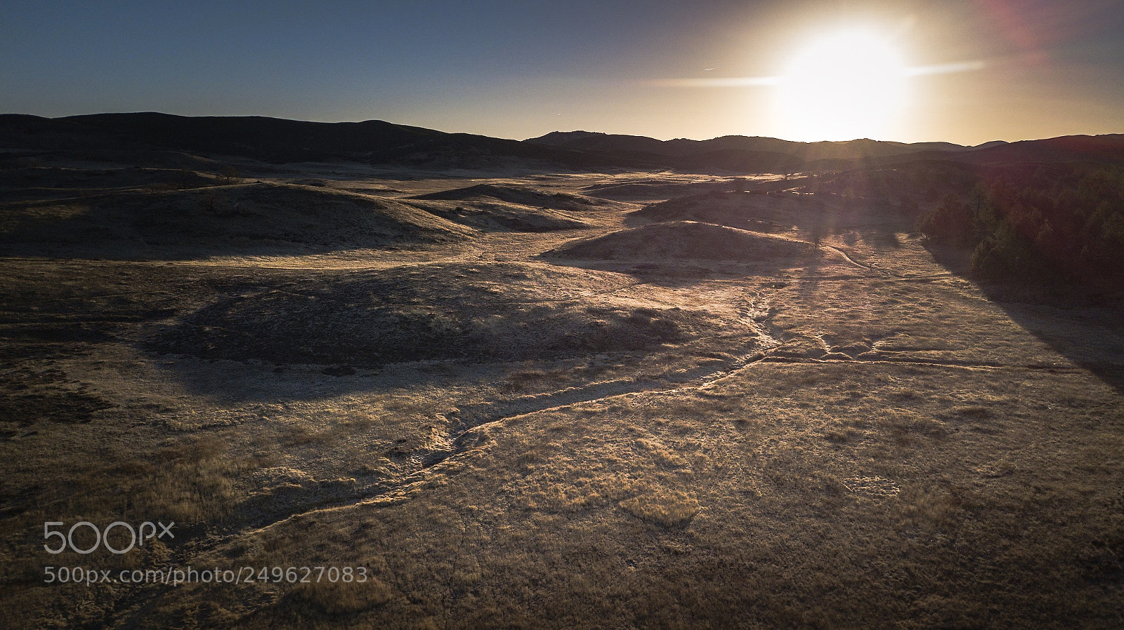 DJI FC220 sample photo. Valley photography