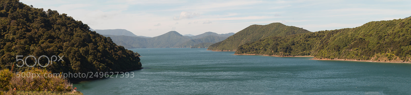 Canon EOS 70D sample photo. Marlbough sound panorama photography