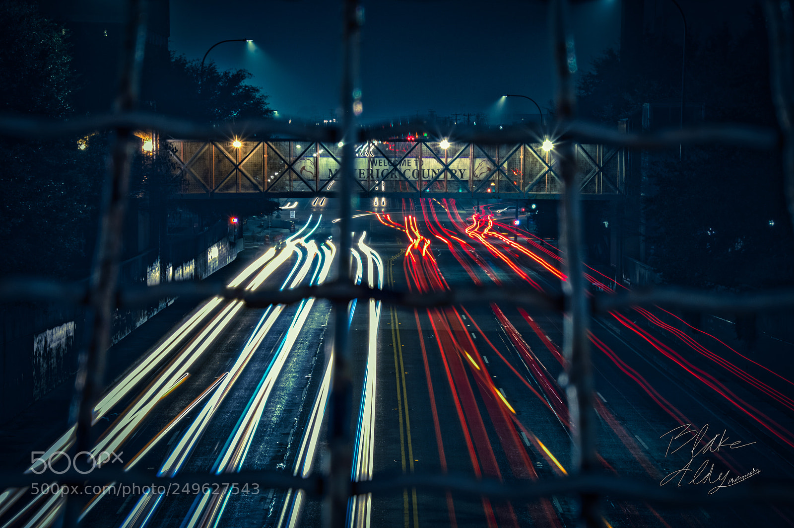 Nikon D3200 sample photo. College highway photography