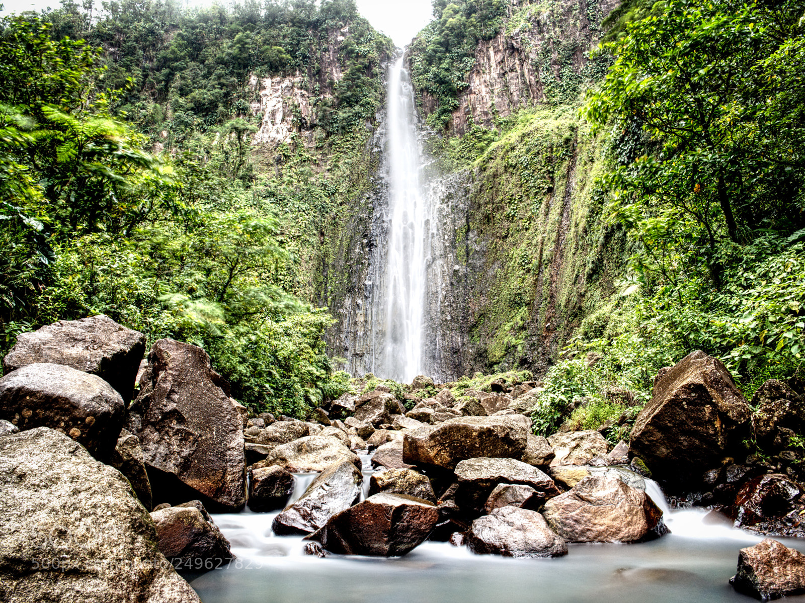 Panasonic Lumix DC-GH5 sample photo. 360 ft carbet waterfall photography