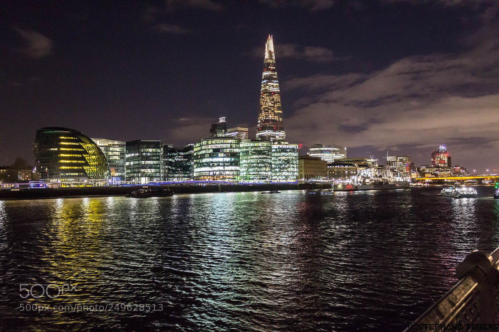 Canon EOS 600D (Rebel EOS T3i / EOS Kiss X5) sample photo. London thames night view photography