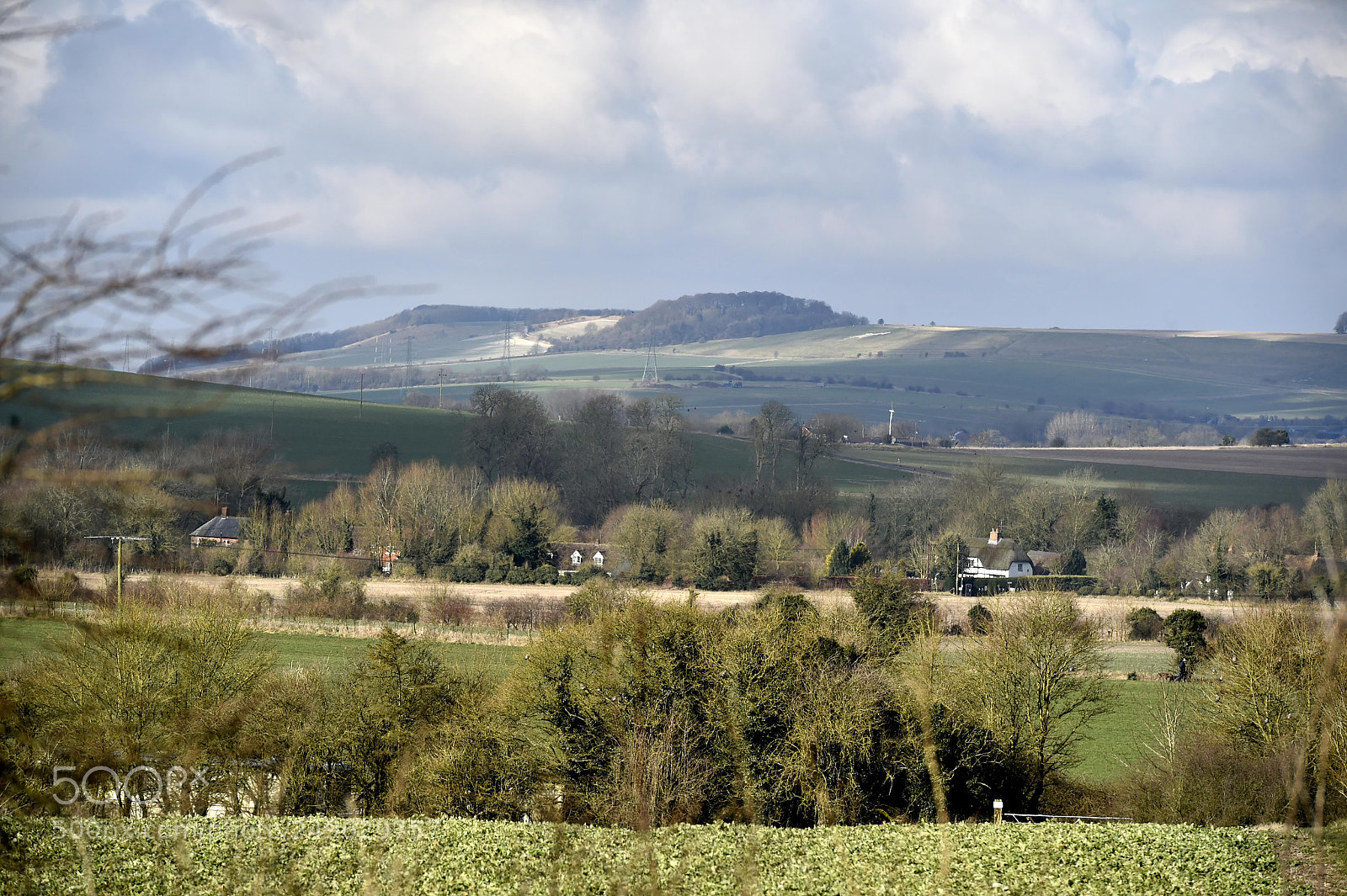 Nikon D4S sample photo. Pewsey vale landscape in photography