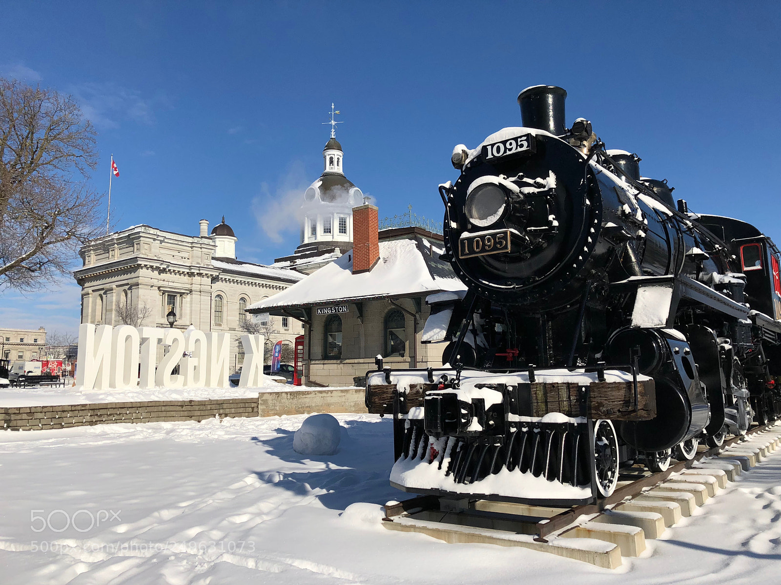 Apple iPhone X sample photo. Winter in kingston photography