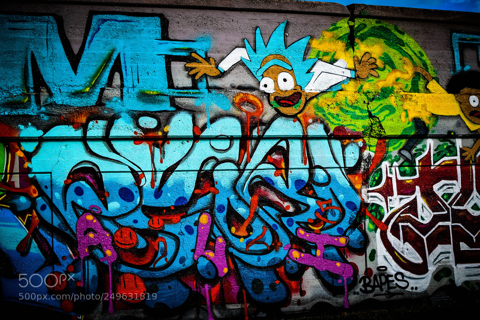 Nikon D5300 sample photo. Graffiti wall photography