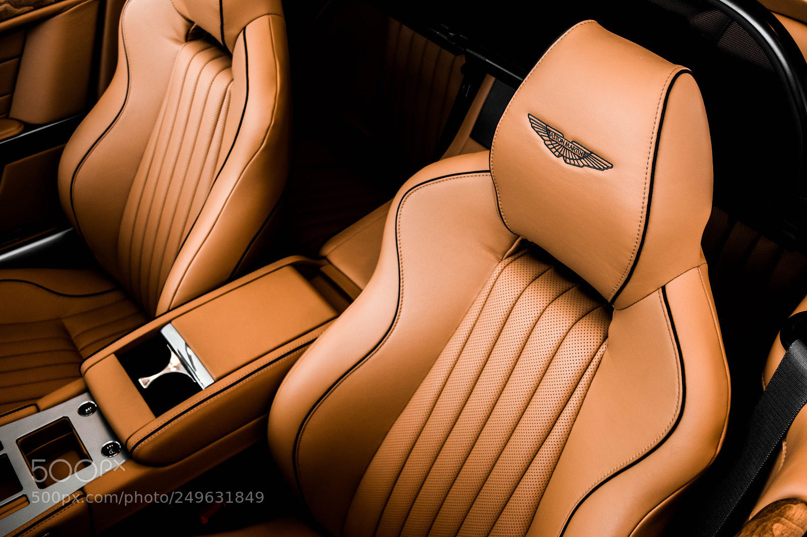 Nikon D5300 sample photo. Aston martin interior photography
