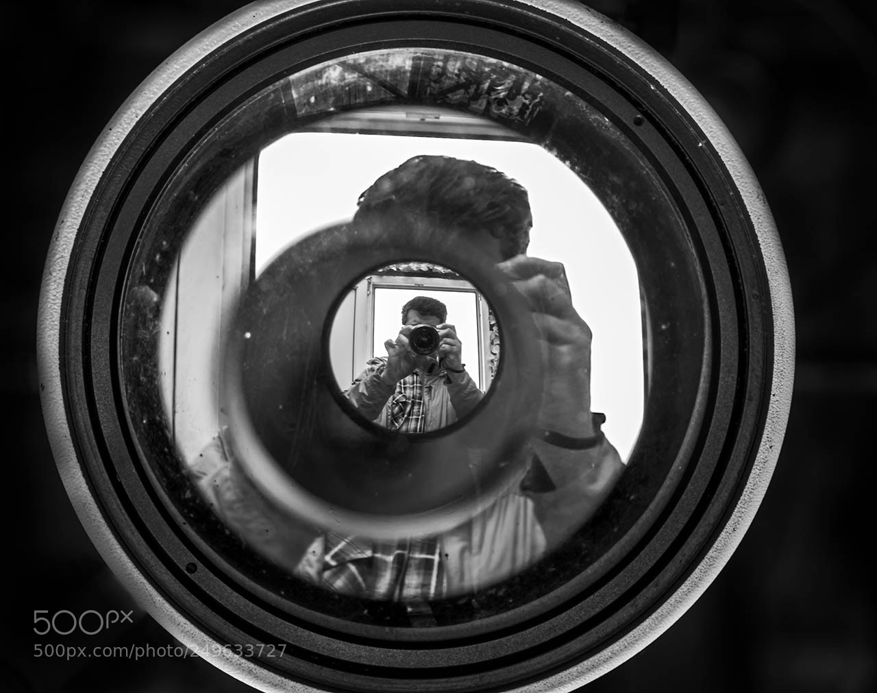 Olympus PEN E-PL6 sample photo. Selfies in a telescope photography