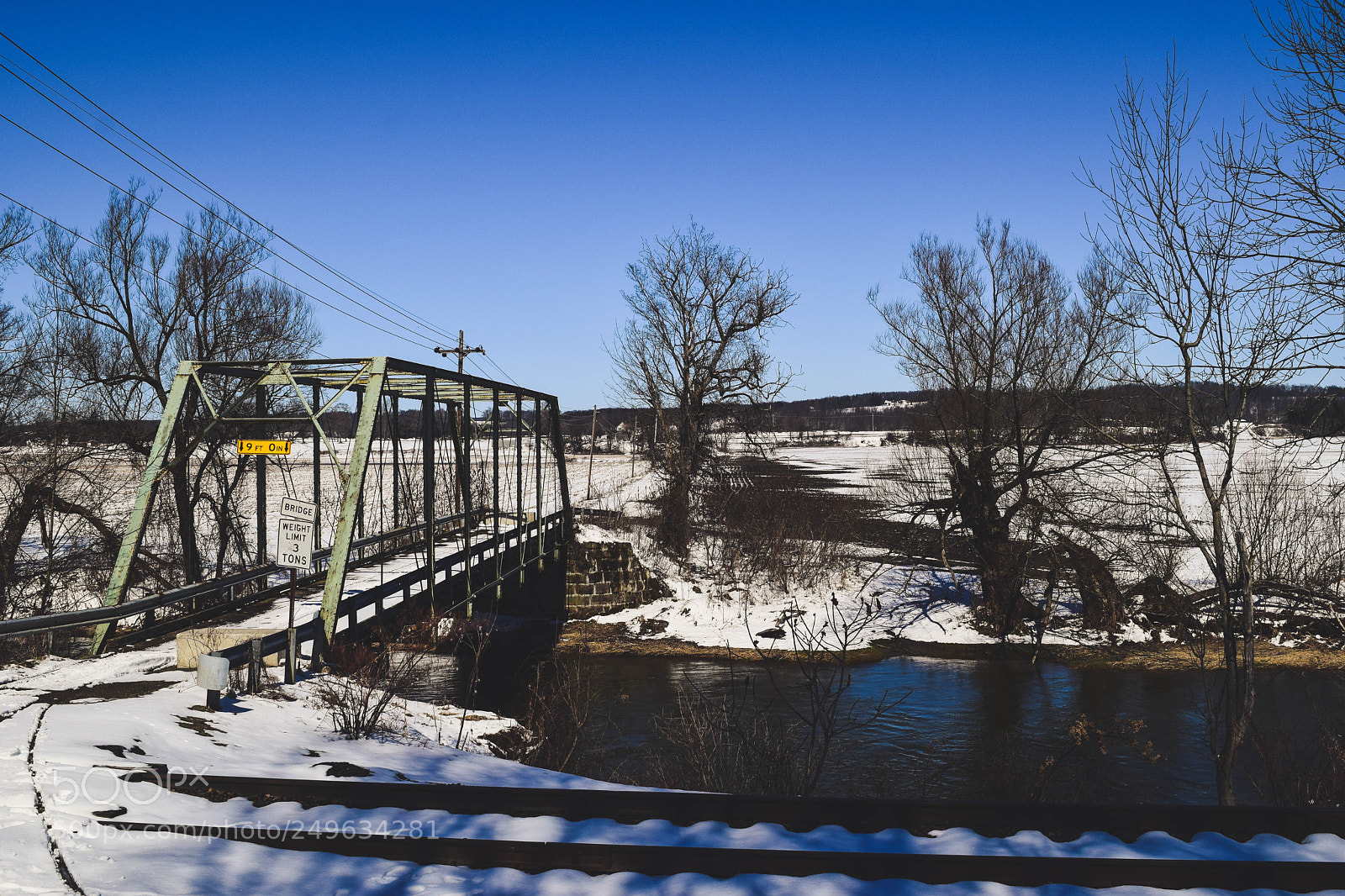 Nikon D5300 sample photo. Snow bridge photography