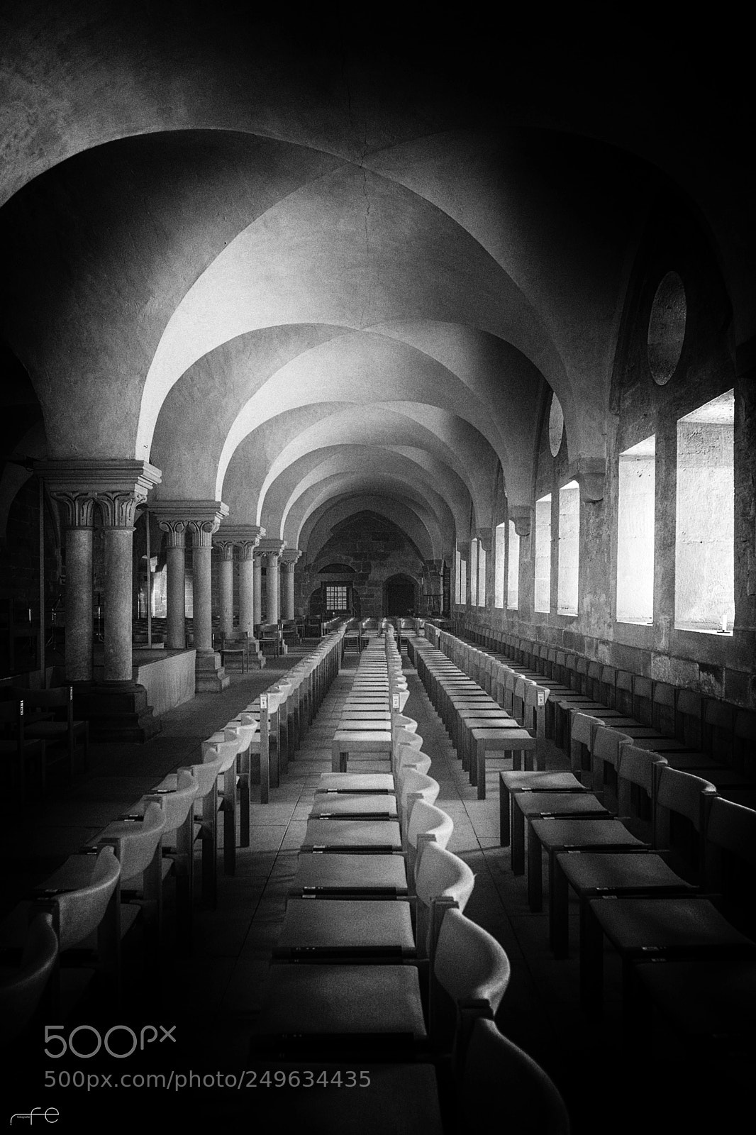 Nikon D800 sample photo. Refektorium kloster maulbronn photography