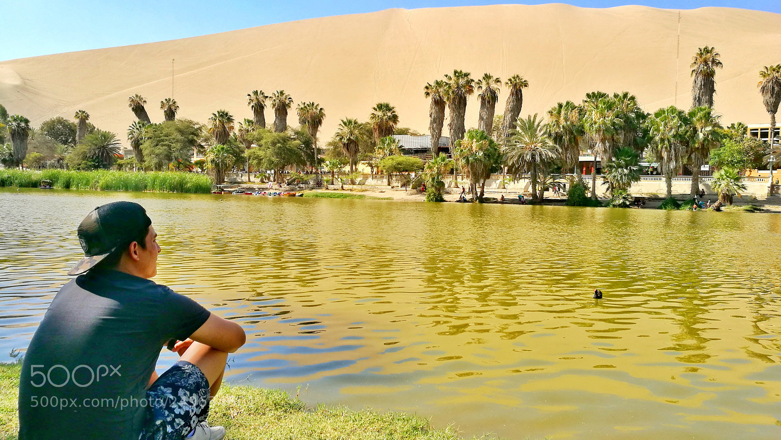 HUAWEI P9 sample photo. Laguna de huacachina photography