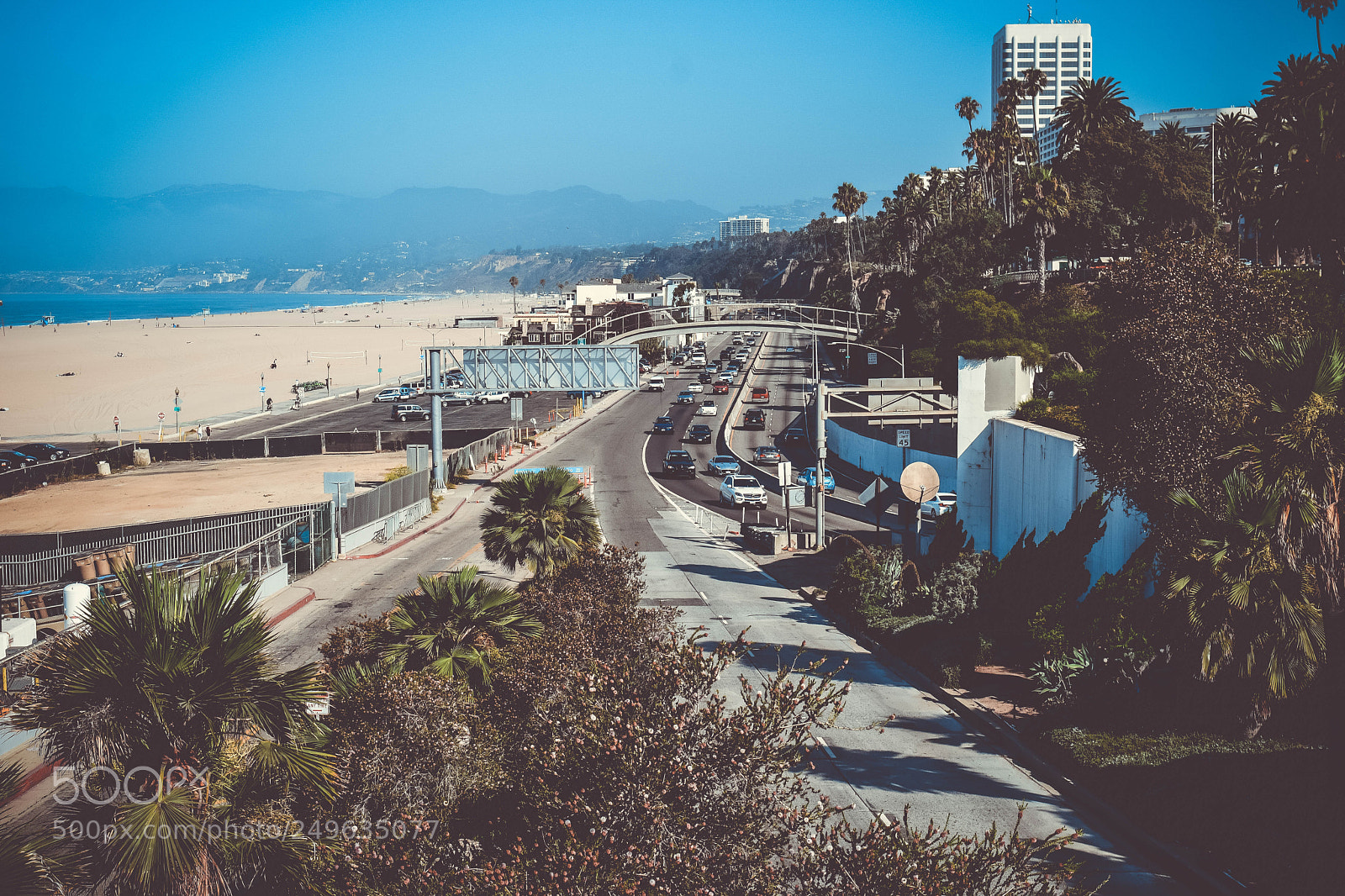 Nikon D5300 sample photo. Faded santa monica view photography
