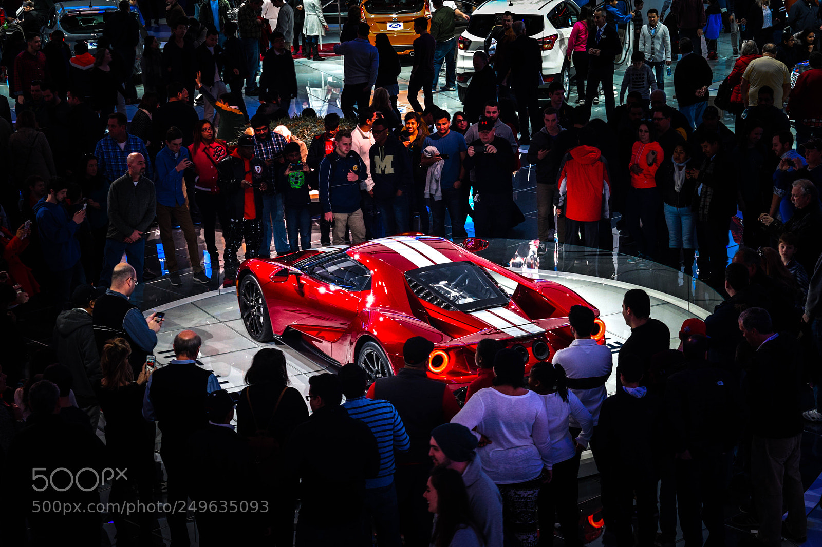 Nikon D5300 sample photo. Ford gt reveal 2017 photography