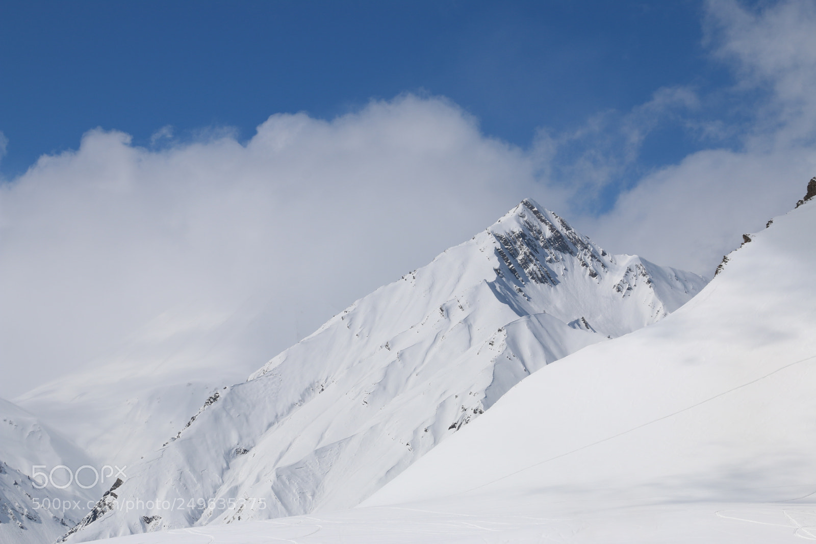 Canon EOS 70D sample photo. Scenic snow mountains photography