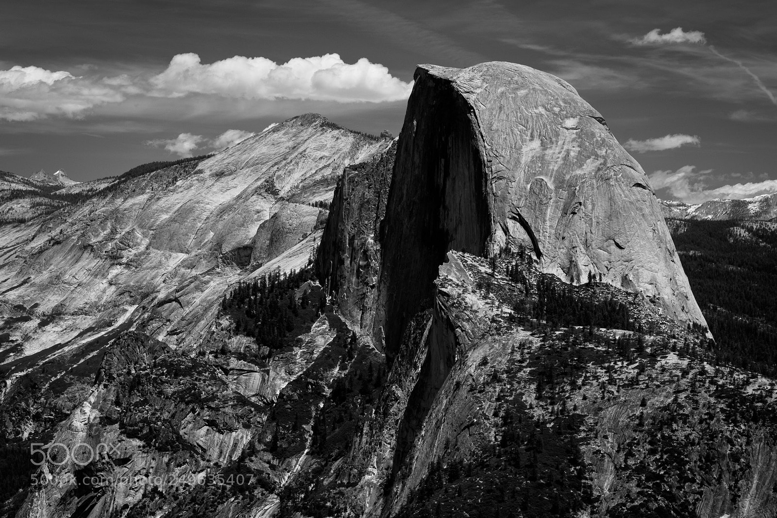 Canon EOS 500D (EOS Rebel T1i / EOS Kiss X3) sample photo. Half dome from glacier photography