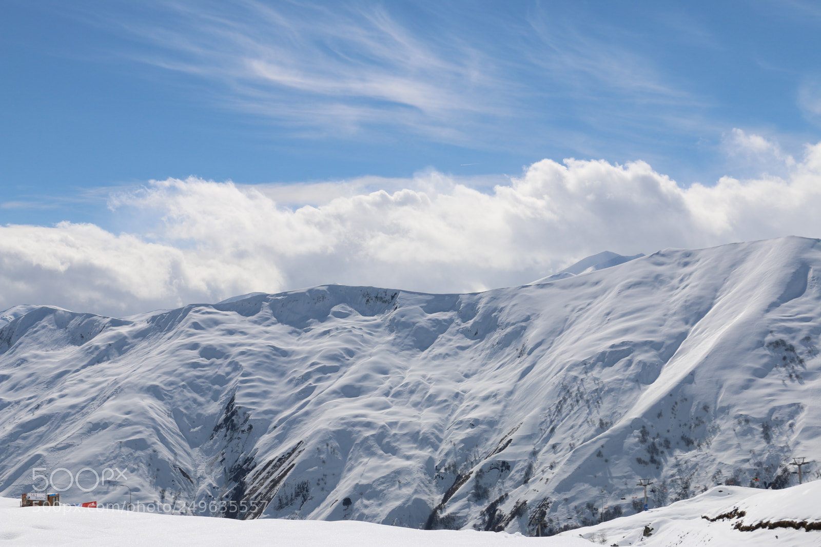 Canon EOS 70D sample photo. Scenic snow mountains photography