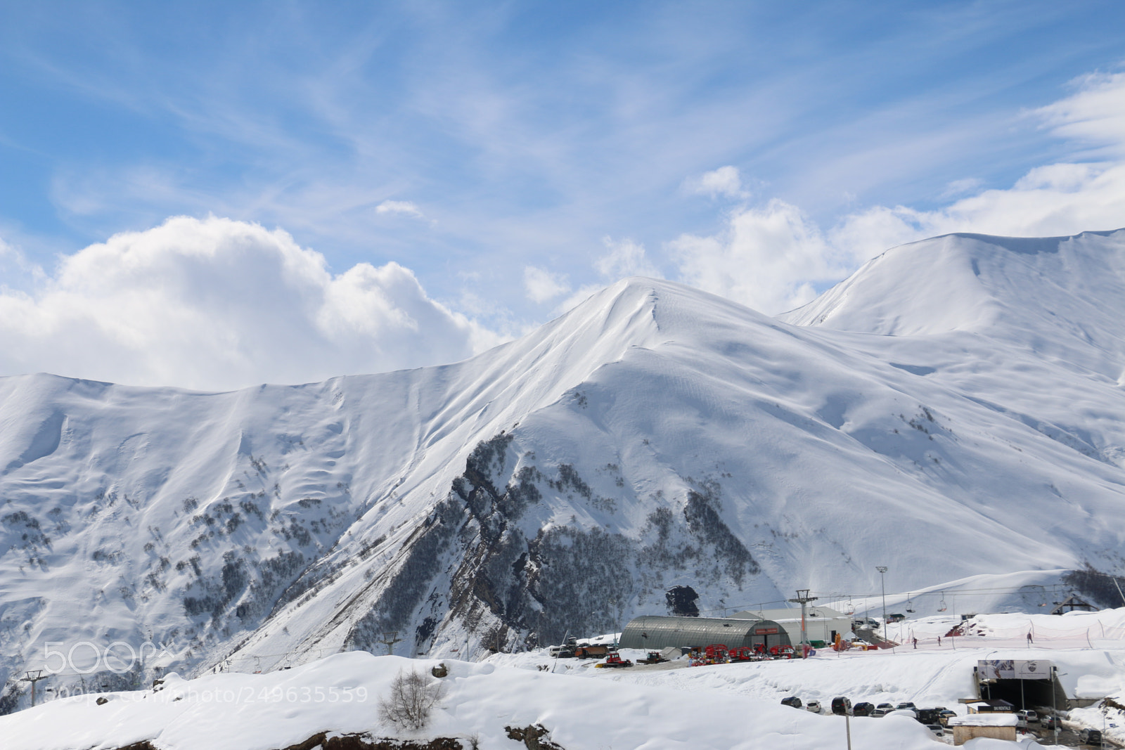 Canon EOS 70D sample photo. Scenic snow mountains photography