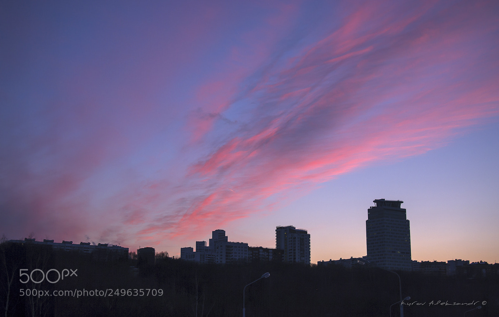 Pentax K20D sample photo. After sunset photography