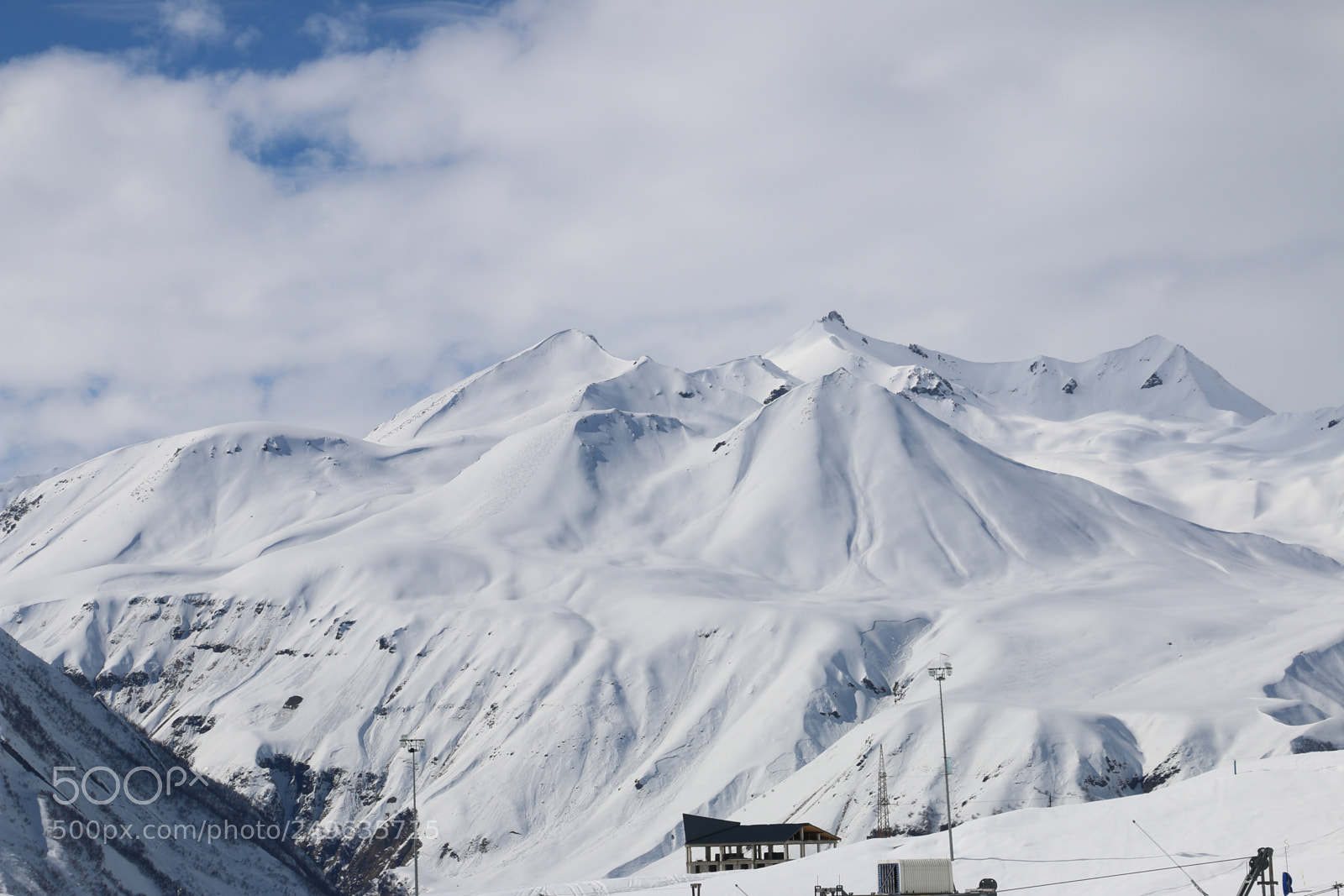 Canon EOS 70D sample photo. Scenic snow mountains photography