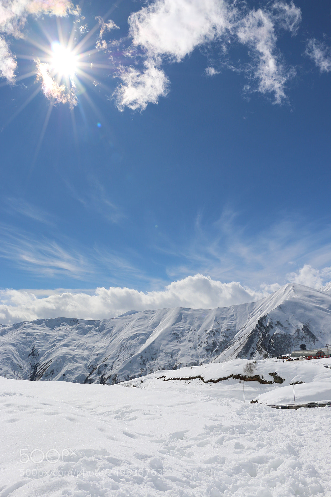 Canon EOS 70D sample photo. Scenic snow mountains photography