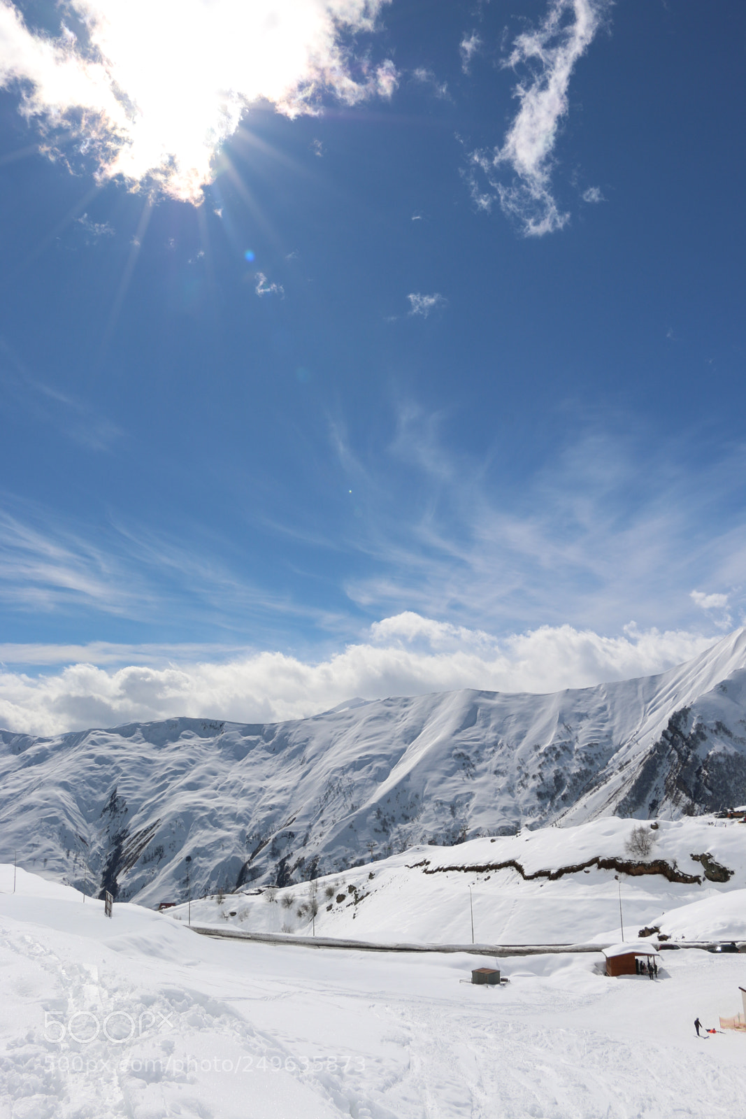 Canon EOS 70D sample photo. Scenic snow mountains photography