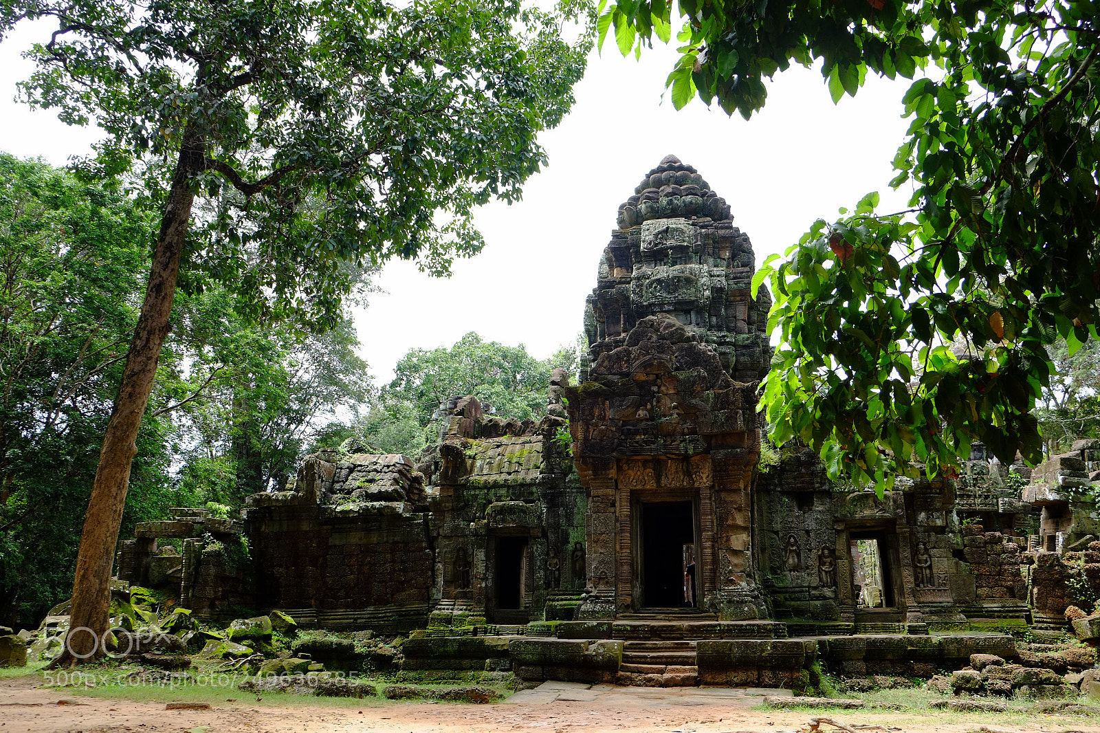 Fujifilm X-E1 sample photo. Temple in cambodia photography