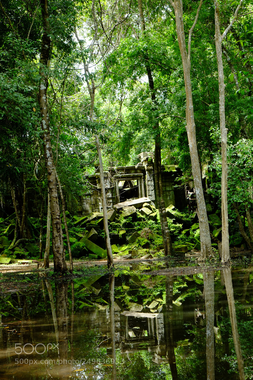Fujifilm X-E1 sample photo. Hidden ancient structure in photography