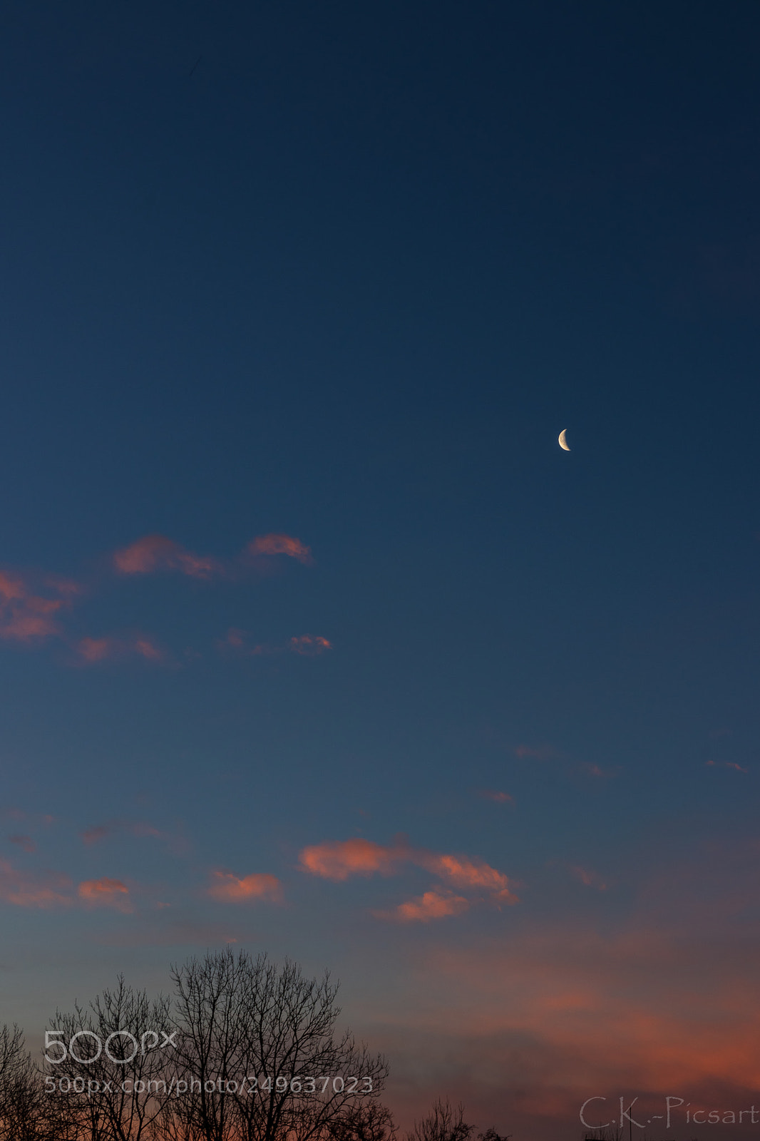 Canon EOS 80D sample photo. Sunrise with moon photography