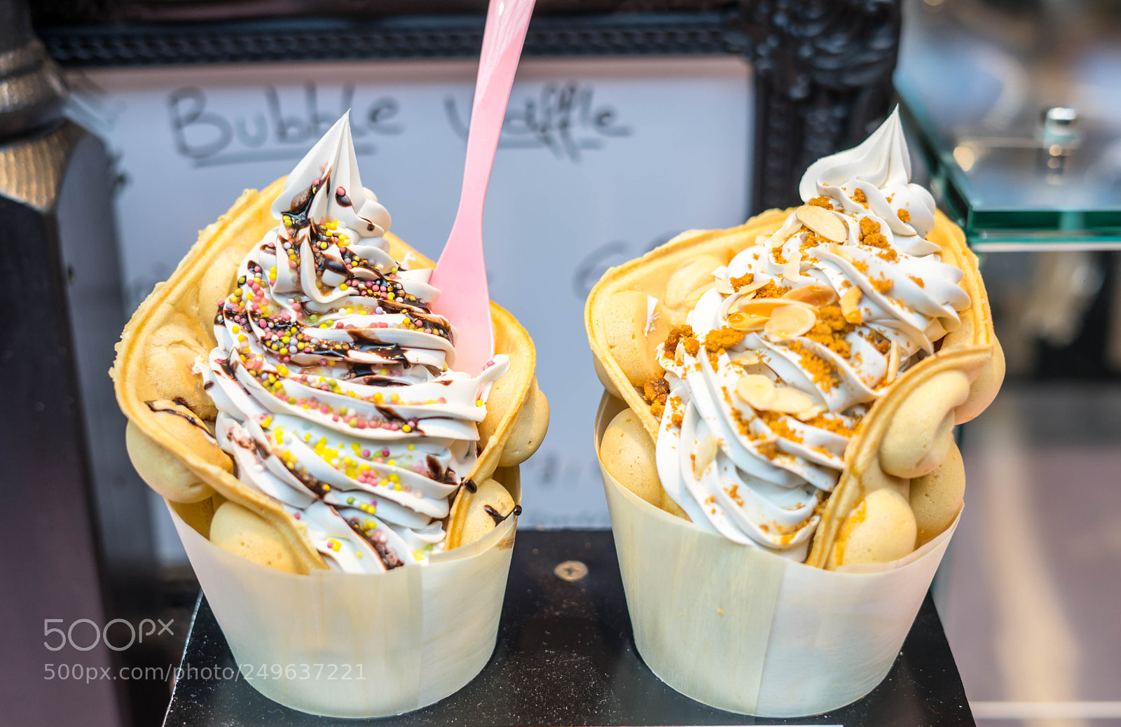 Sony a7 sample photo. Waffle cone photography