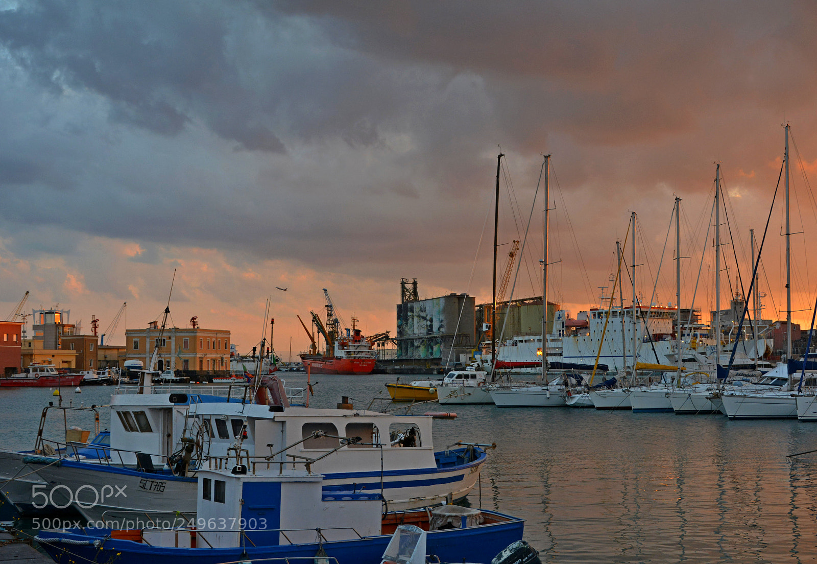 Nikon D7100 sample photo. Fishing harbor photography