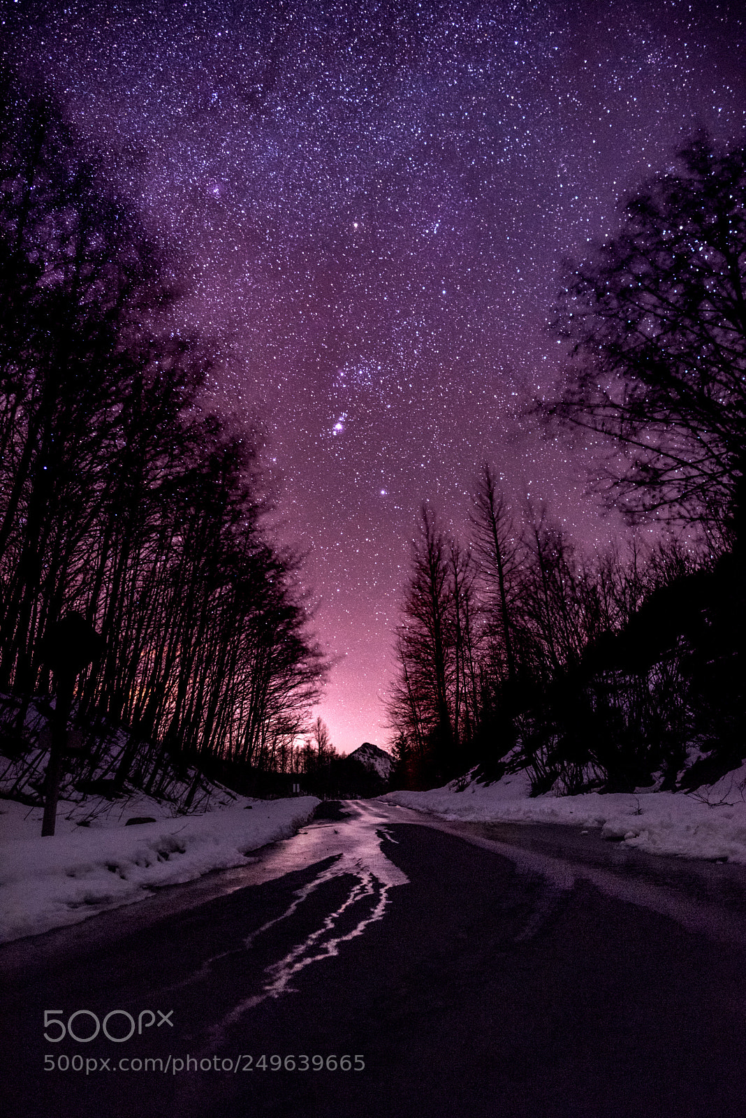 Nikon D810 sample photo. Road to the stars photography