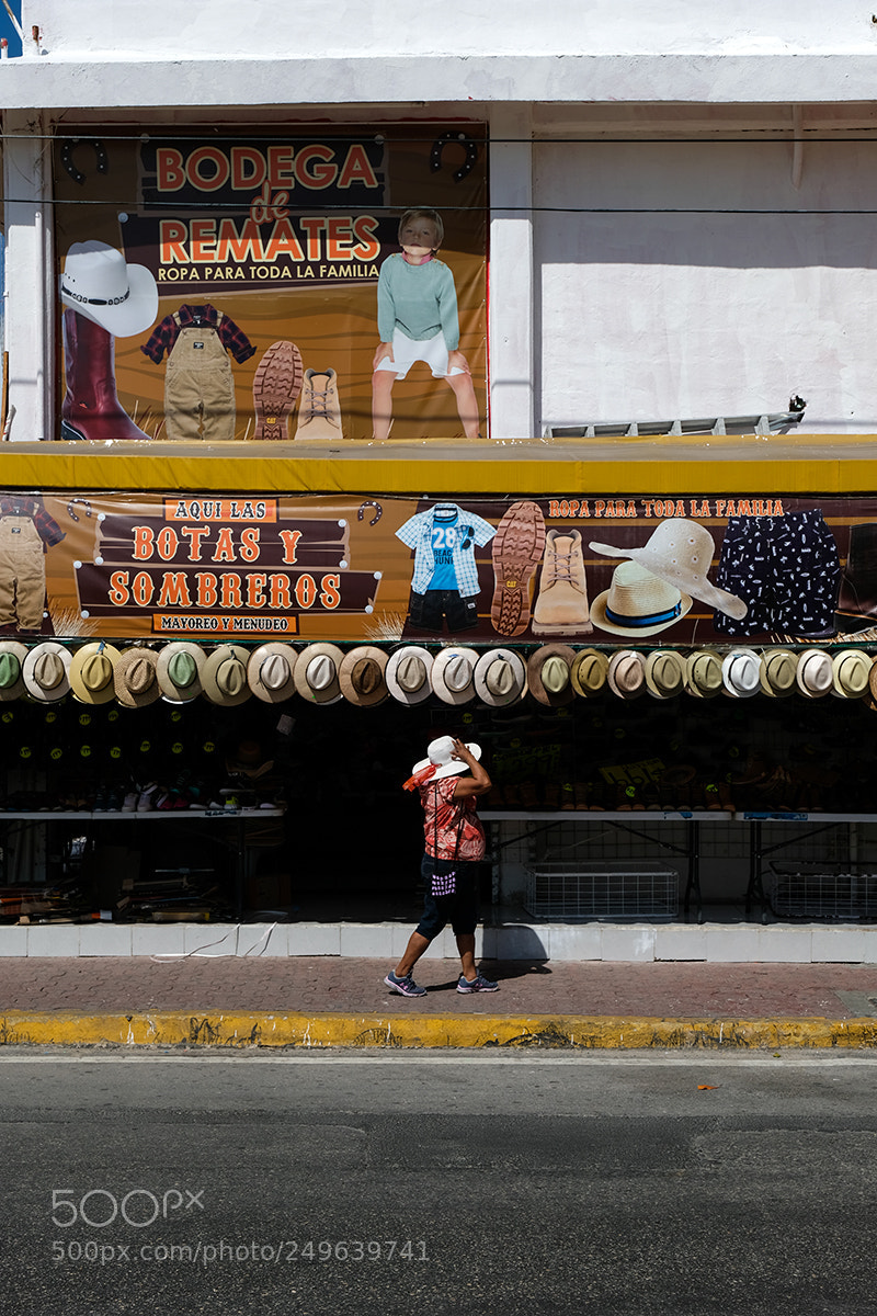 Fujifilm X-T2 sample photo. Hats photography