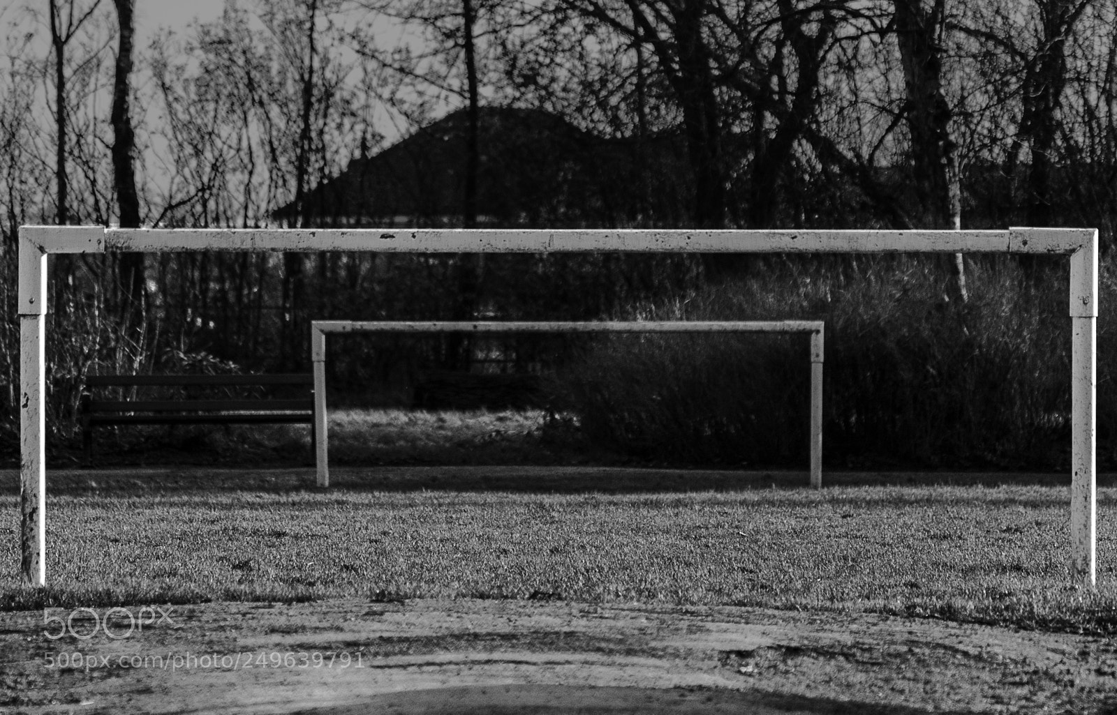 Nikon D3300 sample photo. Goalposts for goalposts photography