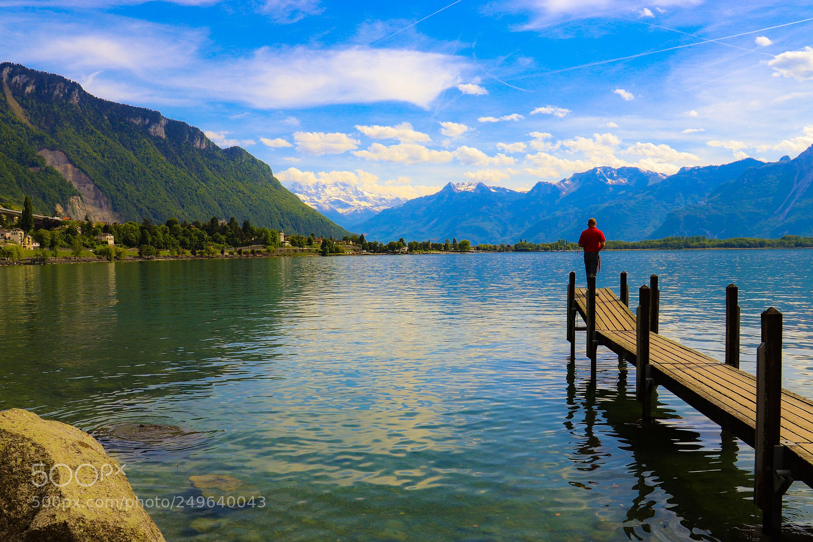 Canon EOS 77D (EOS 9000D / EOS 770D) sample photo. Evening in solitude.lake geneva photography