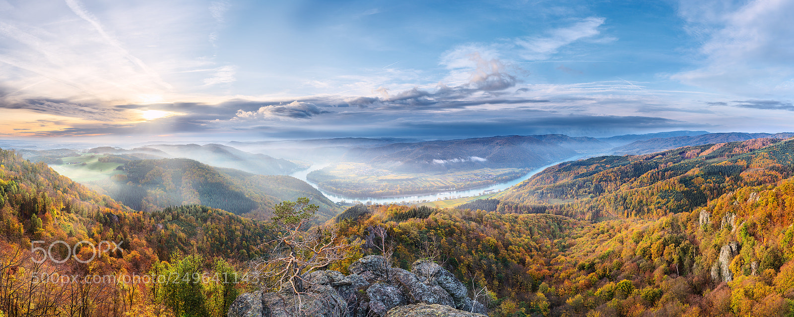 Nikon D810 sample photo. Wachau 08:22 uhr photography