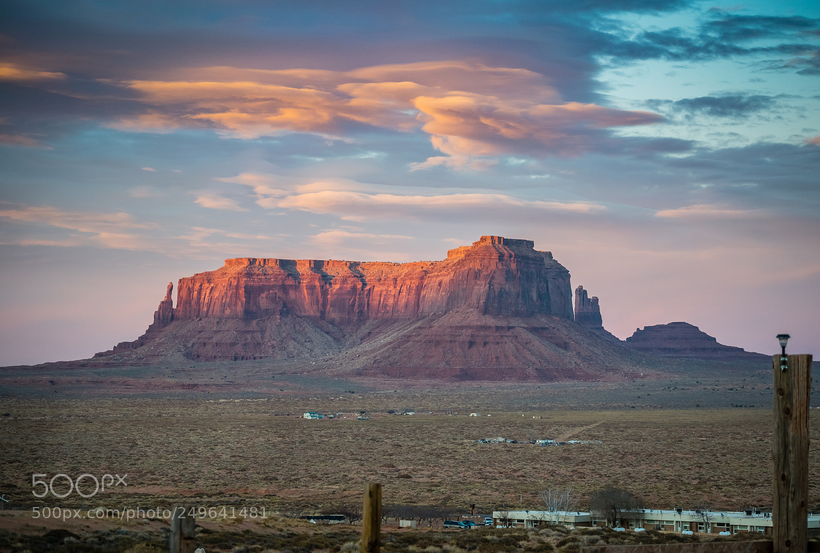 Nikon D5300 sample photo. Sunset in monument valley photography