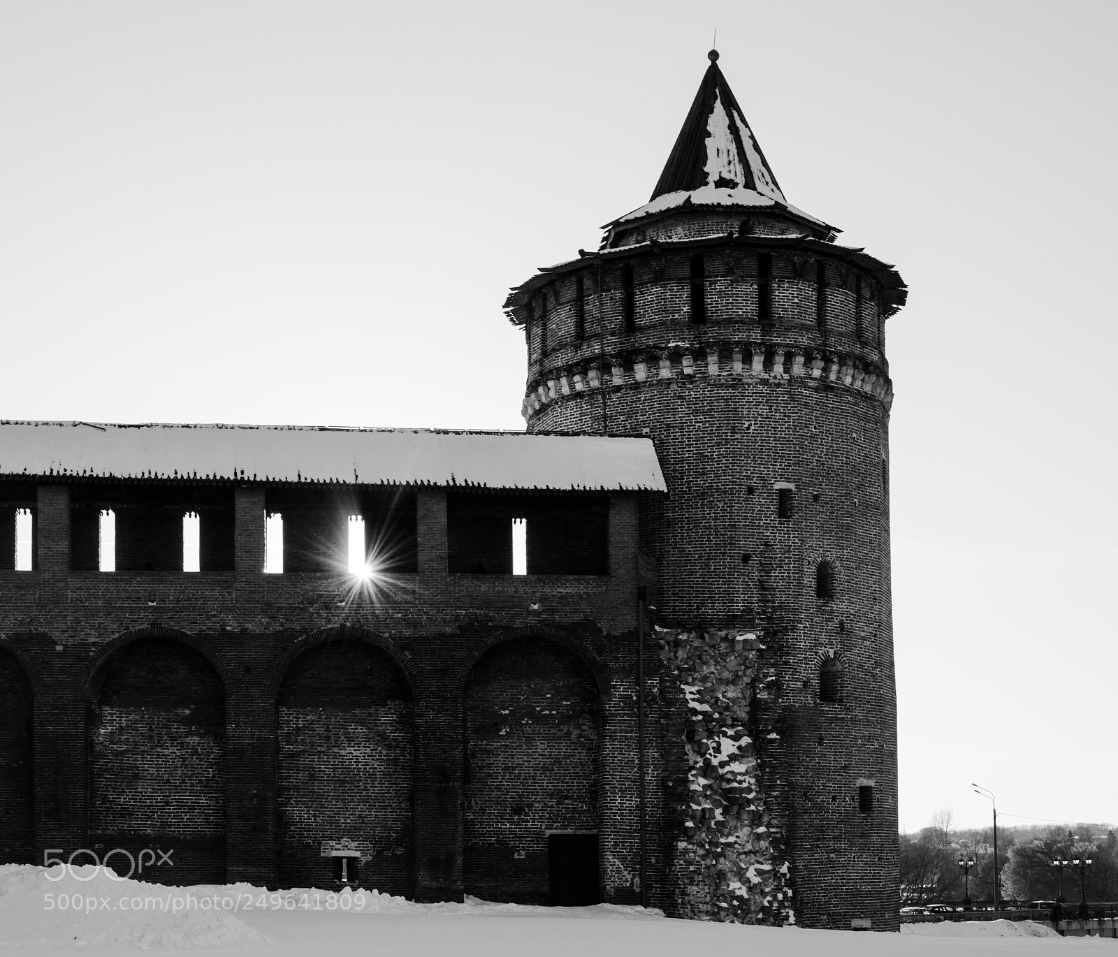 Nikon D5100 sample photo. Crumbling fortress, fading light photography