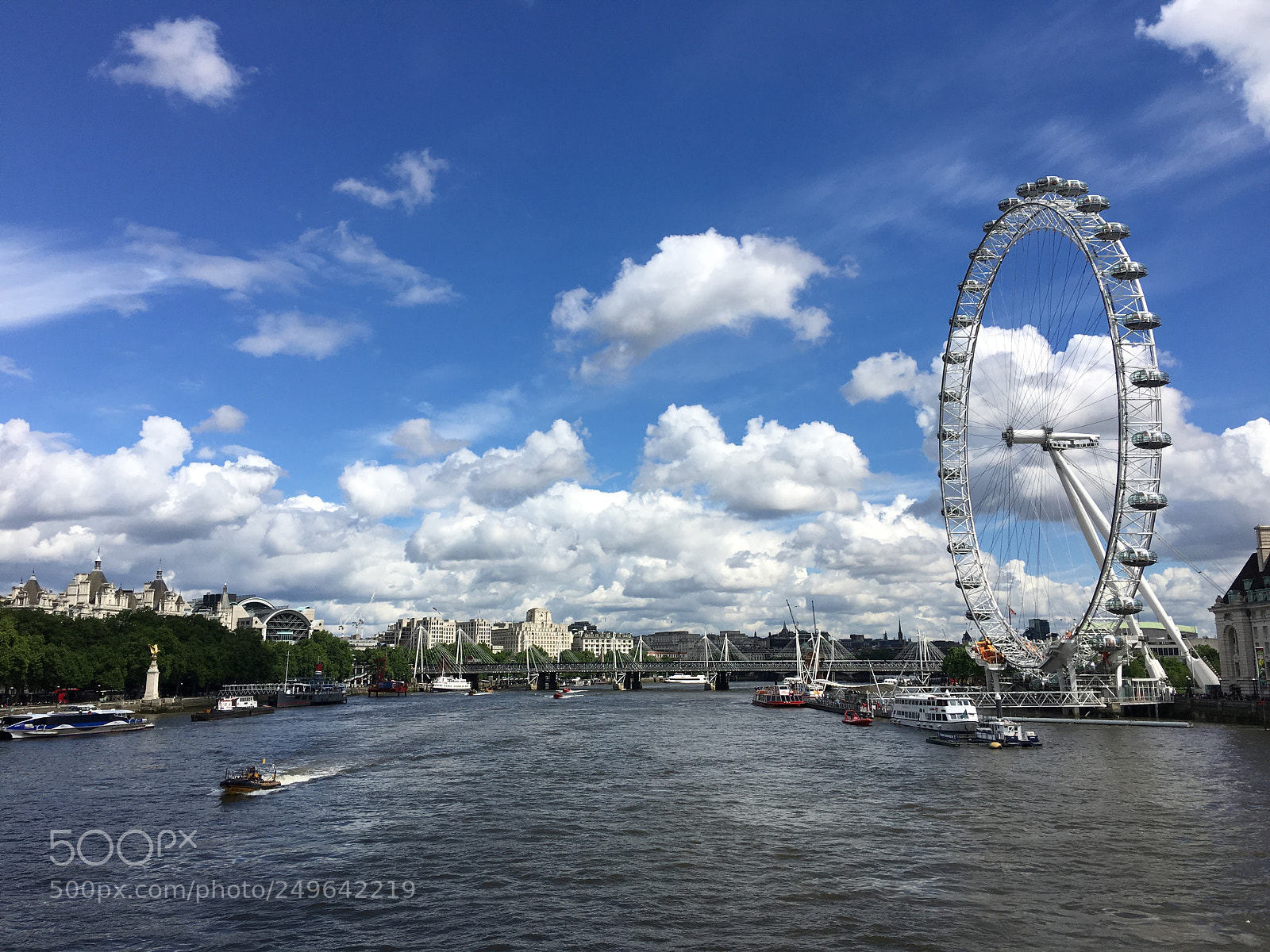 Apple iPhone 6s Plus sample photo. London eye (uk) photography