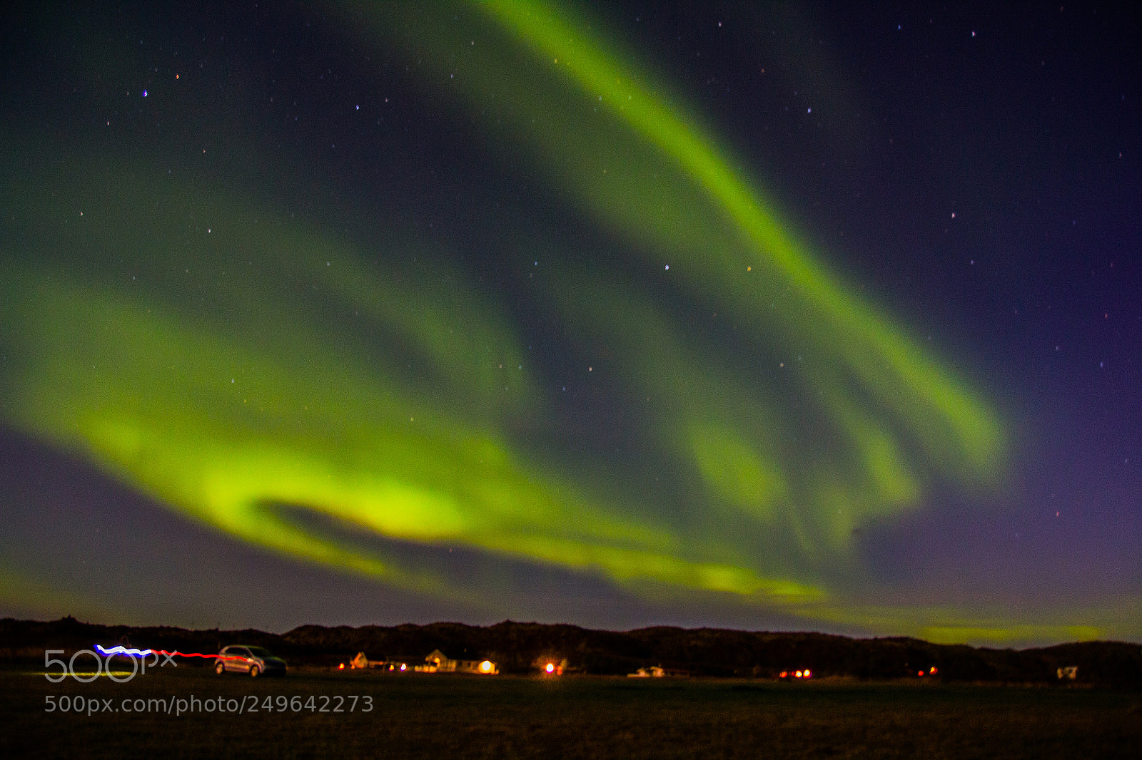 Canon EOS 60D sample photo. Dancing aurora photography