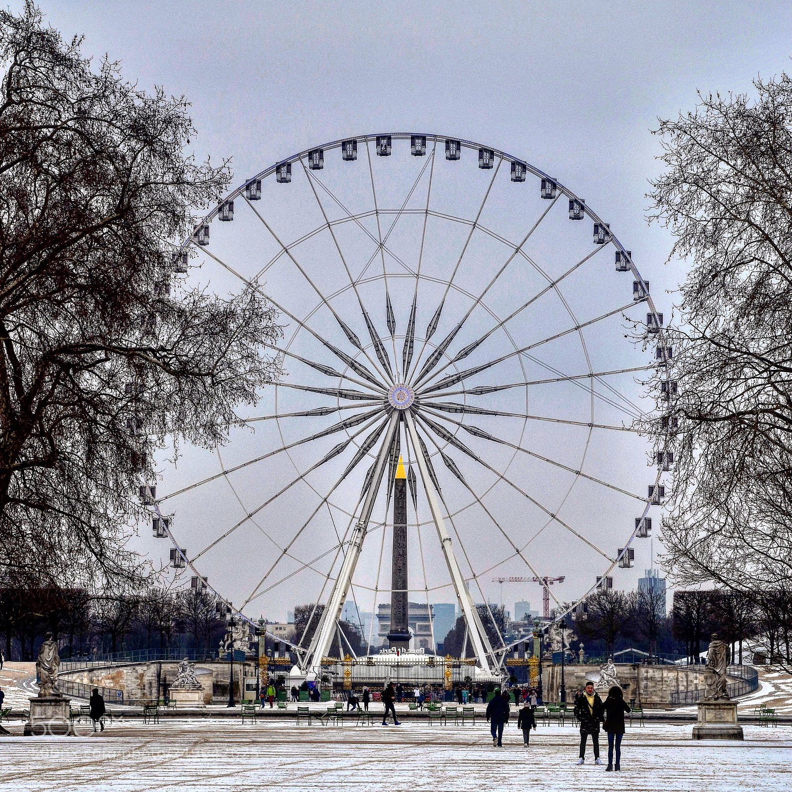 Nikon D5500 sample photo. La neige de retour photography