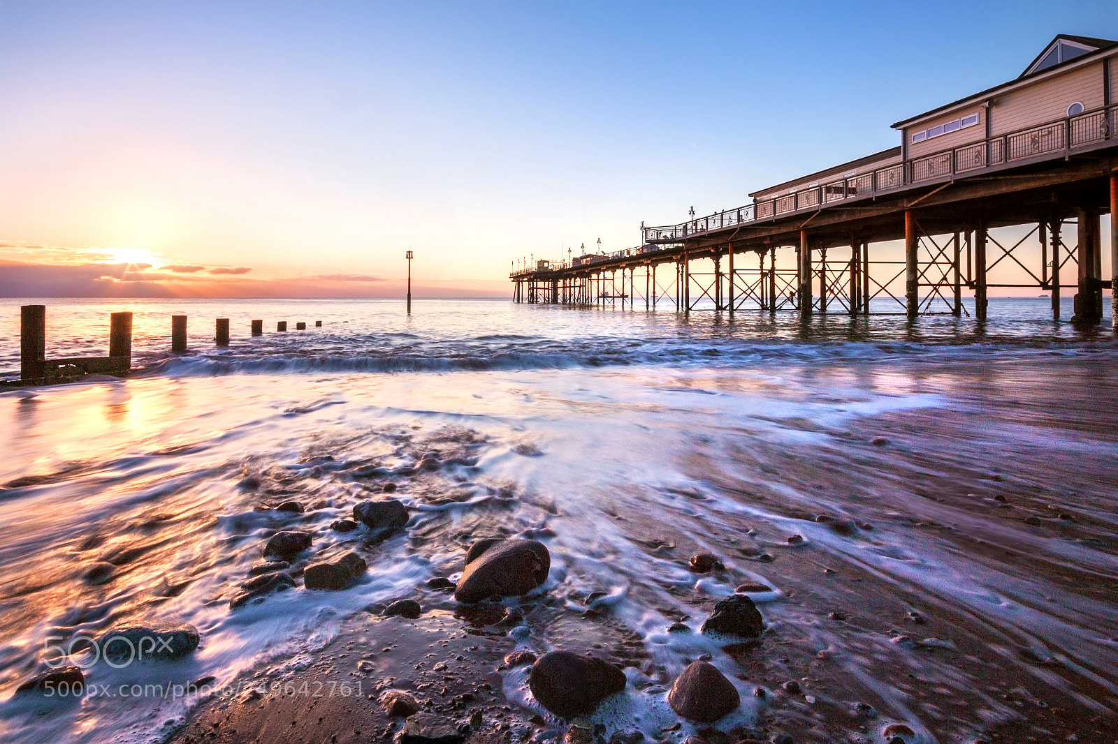 Canon EOS 700D (EOS Rebel T5i / EOS Kiss X7i) sample photo. Teignmouth sunrise photography
