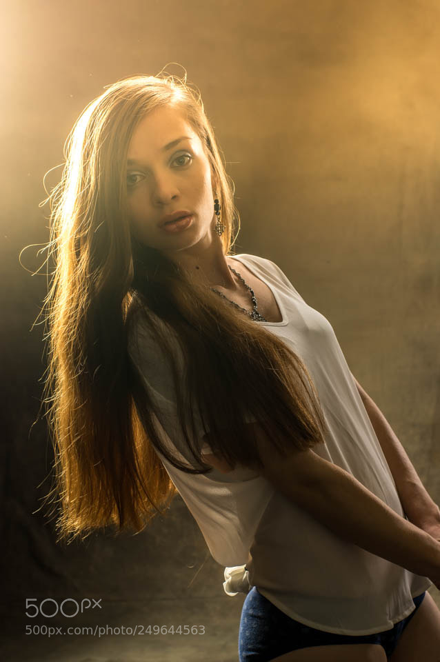 Pentax K-3 sample photo. She leaned back into photography